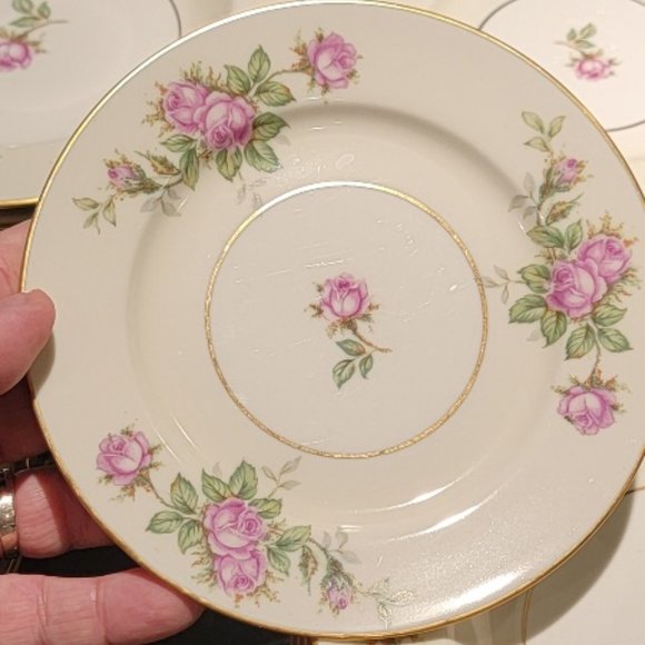 Vintage Royal Cathay Porcelain China 12 Salad / 13 Dessert Plates - Picture 3 of 4